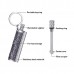 Flint Metal Permanent Match Lighter Matchstick Keychain for Outdoor Travel, Camping, Hiking